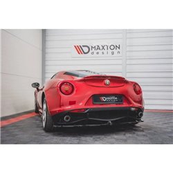 Maxton - Arriere Lame Alfa Romeo 4C Noir Brillant