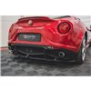 Maxton - Arriere Lame Alfa Romeo 4C Noir Brillant