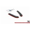 Maxton - Lame Du Pare-Chocs Arriere V.4 Seat Leon Cupra Mk3 FL Sportstourer Noir Brillant + Rouge