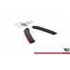 Maxton - Lame Du Pare-Chocs Arriere V.4 Seat Leon Cupra Mk3 FL Sportstourer Noir Brillant + Rouge