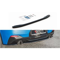 Maxton - Arriere Splitter BMW X2 F39 M-Pack Noir Brillant