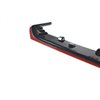 Maxton - LAME DU PARE-CHOCS AVANT / SPLITTER V.4 SUBARU WRX STI Noir Brillant + Rouge