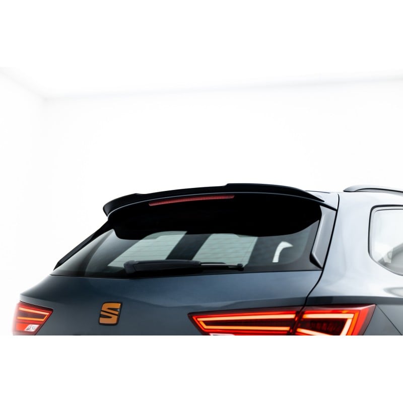 Maxton - Spoiler Cap V.1 Seat Leon Cupra ST Mk3 / Mk3 Facelift Noir Brillant