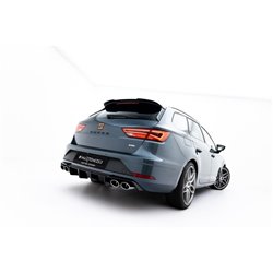 Maxton - Becquet V.1 Seat Leon Cupra ST Mk3 / Mk3 Facelift Noir Brillant