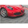 Maxton - Lame Du Pare-Chocs Avant Alfa Romeo 4C Noir Brillant