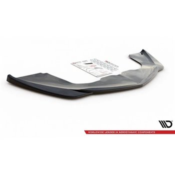 Maxton - Lame Du Pare-Chocs Avant Alfa Romeo 4C Noir Brillant