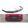 Maxton - Lame Du Pare-Chocs Avant V.2 Audi A7 S-Line C8 / S7 C8 / C8 Facelift / S7 Facelift Noir Brillant