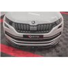 Maxton - Lame Du Pare-Chocs Avant Skoda Kodiaq Mk1 Sportline/RS Noir Brillant