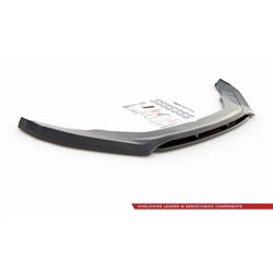 Maxton - Lame Du Pare-Chocs Avant Skoda Kodiaq Mk1 Sportline/RS Noir Brillant