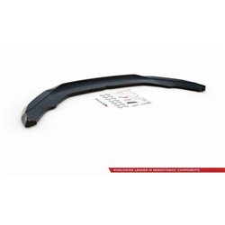 Maxton - Lame Du Pare-Chocs Avant Skoda Kodiaq Mk1 Sportline/RS Noir Brillant
