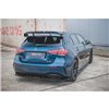 Maxton - Rajout Latérale Du Becquet Mercedes A35 AMG Hatchback W177 Noir Brillant
