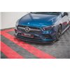 Maxton - Lame Du Pare-Chocs Avant V.1 Mercedes A35 AMG Aero W177 Noir Brillant