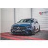 Maxton - Lame Du Pare-Chocs Avant V.1 Mercedes A35 AMG Aero W177 Noir Brillant
