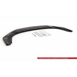 Maxton - Lame Du Pare-Chocs Avant V.1 Mercedes A35 AMG Aero W177 Noir Brillant