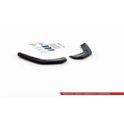 Maxton - Lame Du Pare-Chocs Arriere Mercedes A35 AMG Aero Hatchback W177 Noir Brillant