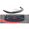 Maxton - Lame Du Pare-Chocs Avant V.3 Mercedes A35 AMG Aero W177 Noir Brillant