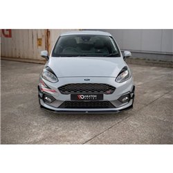 Maxton - Paupieres De Phares Ford Fiesta Mk8 ST / ST-Line / Standard Noir Brillant