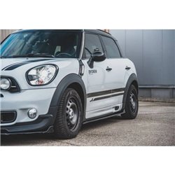 Maxton - Rajouts Des Bas De Caisse Mini Countryman Mk1 JCW Noir Brillant