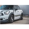 Maxton - Rajouts Des Bas De Caisse Mini Countryman Mk1 JCW Noir Brillant