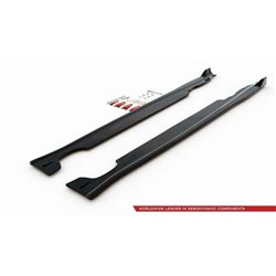 Maxton - Rajouts Des Bas De Caisse Mini Countryman Mk1 JCW Noir Brillant