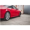 Maxton - Rajouts Des Bas De Caisse Audi A7 S-Line C8 / S7 C8 / C8 Facelift / S7 Facelift Noir Brillant