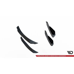 Maxton - Ailes de pare-chocs avant (Canards) Ford Fiesta 7 ST Facelift 