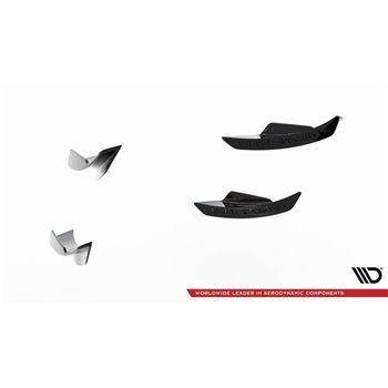 Maxton - Ailes de pare-chocs avant (Canards) Ford Fiesta 7 ST Facelift 