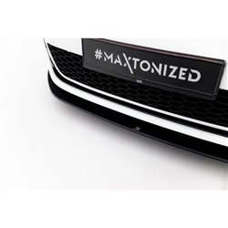Maxton - Street Pro Lame Du Pare-Chocs Avant / Lame VW Golf 7 GTI Noir