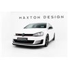 Maxton - Street Pro Lame Du Pare-Chocs Avant / Lame VW Golf 7 GTI Noir