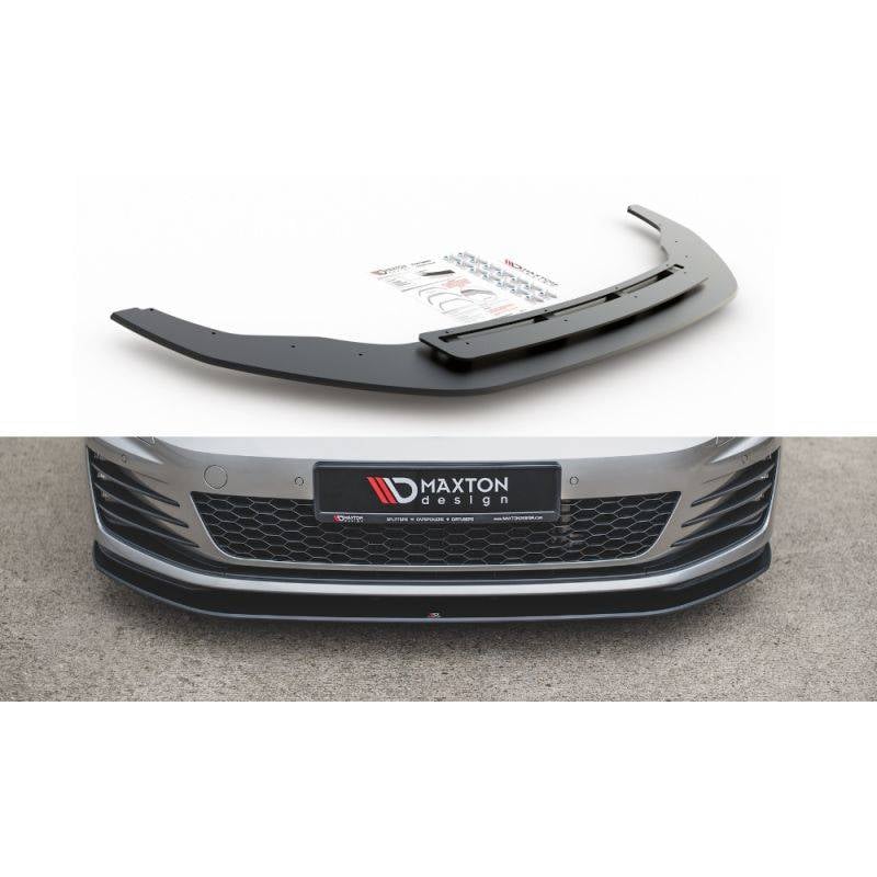 Maxton - Sport Durabilité Lame Du Pare-Chocs Avant / Splitter VW Golf 7 GTI Rouge