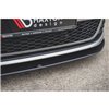 Maxton - Sport Durabilité Lame Du Pare-Chocs Avant / Lame VW Golf 7 GTI Rouge