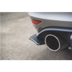 Maxton - Sport Durabilité Lame Du Pare Chocs Arriere V.2 VW Golf 7 GTI Rouge
