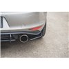 Maxton - Sport Durabilité Lame Du Pare Chocs Arriere V.2 VW Golf 7 GTI Rouge