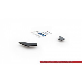 Maxton - Sport Durabilité Lame Du Pare Chocs Arriere V.2 VW Golf 7 GTI Rouge
