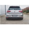 Maxton - Street Pro Central Diffuseur Arriere V.2 VW Golf 7 GTI Noir