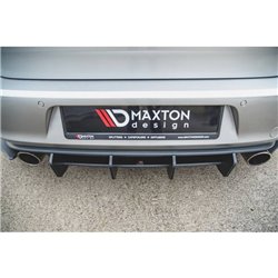 Maxton - Street Pro Central Diffuseur Arriere V.2 VW Golf 7 GTI Noir