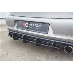 Maxton - Street Pro Central Diffuseur Arriere V.2 VW Golf 7 GTI Noir