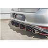 Maxton - Street Pro Central Diffuseur Arriere V.2 VW Golf 7 GTI Noir
