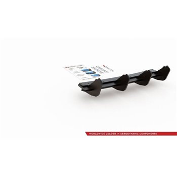 Maxton - Street Pro Central Diffuseur Arriere V.2 VW Golf 7 GTI Noir