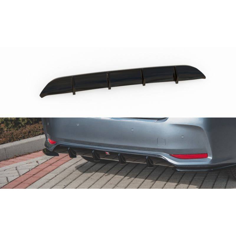 Maxton - Rajout du pare-chocs arriere Toyota Corolla XII Sedan Noir Brillant