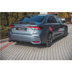 Maxton - Rajout du pare-chocs arriere Toyota Corolla XII Sedan Noir Brillant
