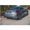 Maxton - Rajout du pare-chocs arriere Toyota Corolla XII Sedan Noir Brillant