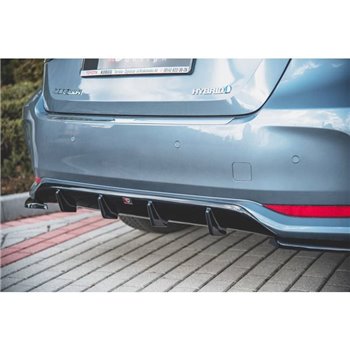 Maxton - Rajout du pare-chocs arriere Toyota Corolla XII Sedan Noir Brillant