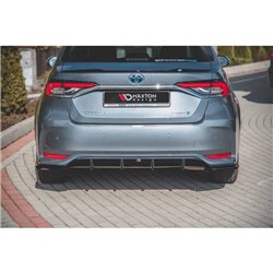 Maxton - Rajout du pare-chocs arriere Toyota Corolla XII Sedan Noir Brillant