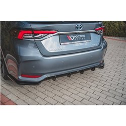 Maxton - Rajout du pare-chocs arriere Toyota Corolla XII Sedan Noir Brillant
