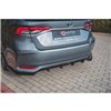 Maxton - Rajout du pare-chocs arriere Toyota Corolla XII Sedan Noir Brillant