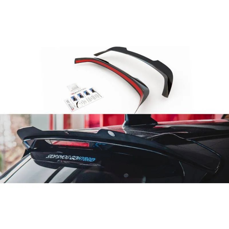 Maxton - Spoiler Cap Toyota Corolla XII Hatchback Noir Brillant
