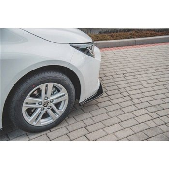 Maxton - Lame Pare-Chocs Avant V.1 Toyota Corolla XII Touring Sports/ Hatchback Look Carbone