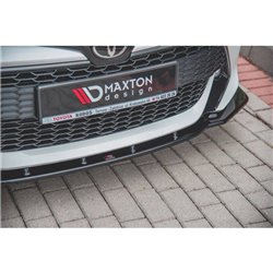 Maxton - Lame Pare-Chocs Avant V.1 Toyota Corolla XII Touring Sports/ Hatchback Look Carbone