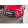 Maxton - Lame Pare-Chocs Avant V.1 Toyota Corolla XII Touring Sports/ Hatchback Look Carbone